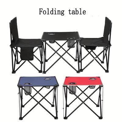 Camping Folding Table Waterproof Picnic Table Foldable Art Sketching Leisure Outdoor Folding Dining Table Small Cloth Table