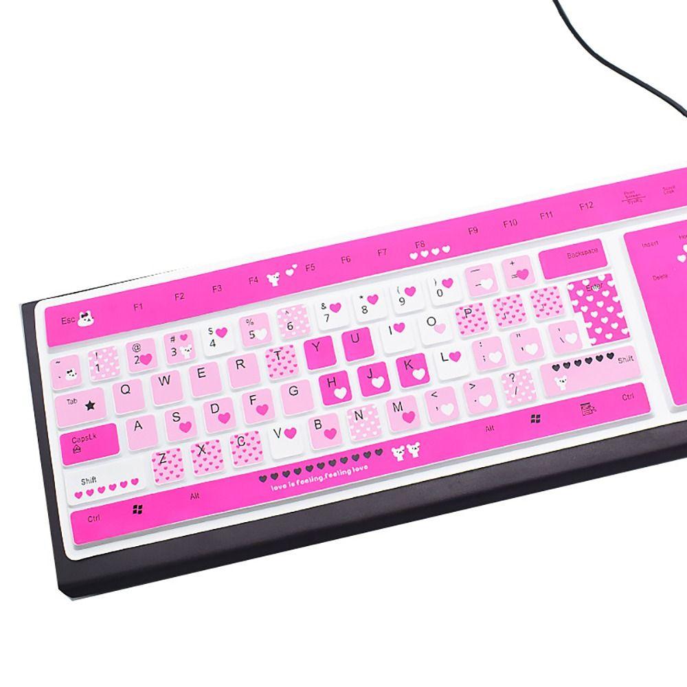 Computer Silicone Universal Keypad Protector Skin Protective Film Keyboard Cover for Desktop PC