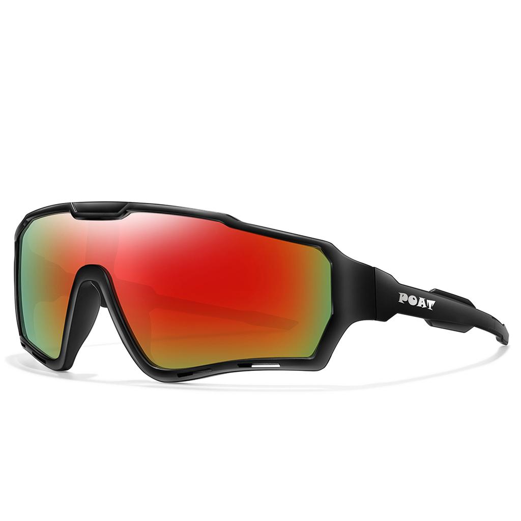 POAT Brand Sunglasses Men Women Big Frame Outdoor Sport Cycling Road Windproof Luxury Eyewear Fashion Driving Travel Goggles