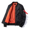 Spring and Autumn Large Men's Sports Casual Stand Neck Jacket Pilot Coat Men's Loose Baseball Top