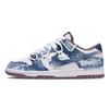 Nike Dunk Blu Scuro Scatola Subacquea Resistente all'Abrasione Resistente all'Abrasione Scarpe da Skateboard Basse Unisex Blu DV0833-112(Team691-S-BOX)