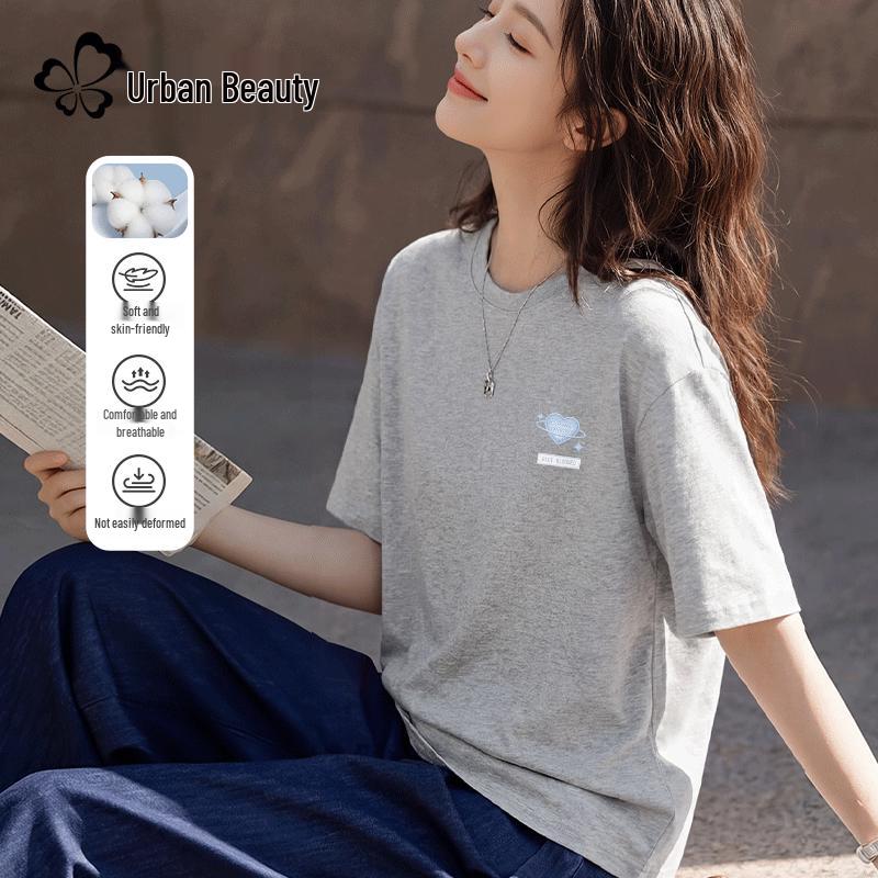 Urban Lady Women s Summer Pure Cotton T-Shirt S