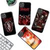 Slipknot Band Silicone Case For IPhone 16 15 14 13 12 11 Pro Max Plus X XS MAX Shockproof Matte Cover