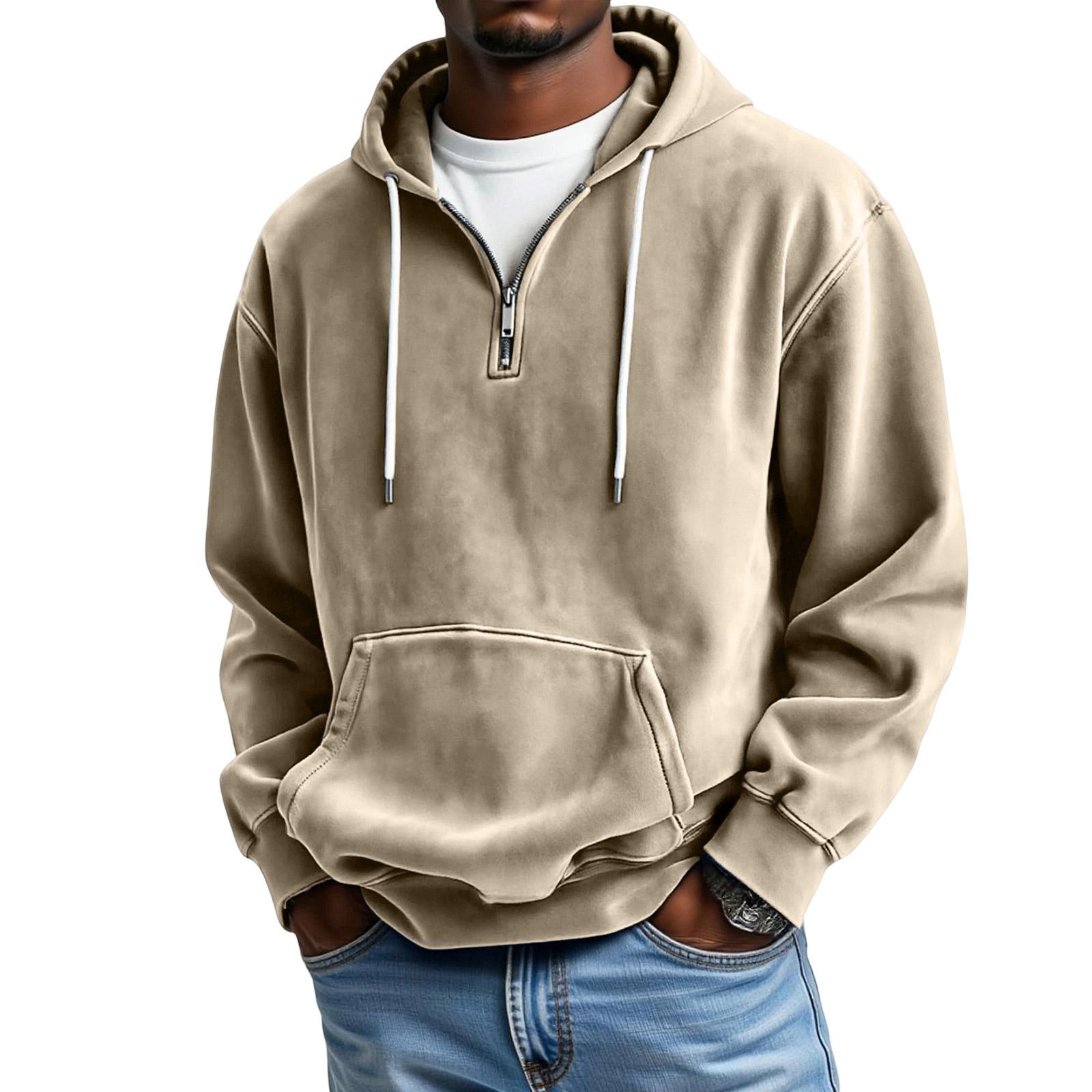 Mernfsn Heren Sport Vrije tijd Lange Mouwen Capuchon Hoodie M