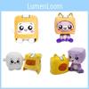 Scatola Peluche Lankybox Boxy Foxy Rocky Bambole Morbide Ripiene Perfette Per Bambini!