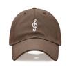 Unisex Soft Cotton Dad Hat Musical Note Embroidery Baseball Cap For Women Men Adjustable Unisex Casual Sports Caps