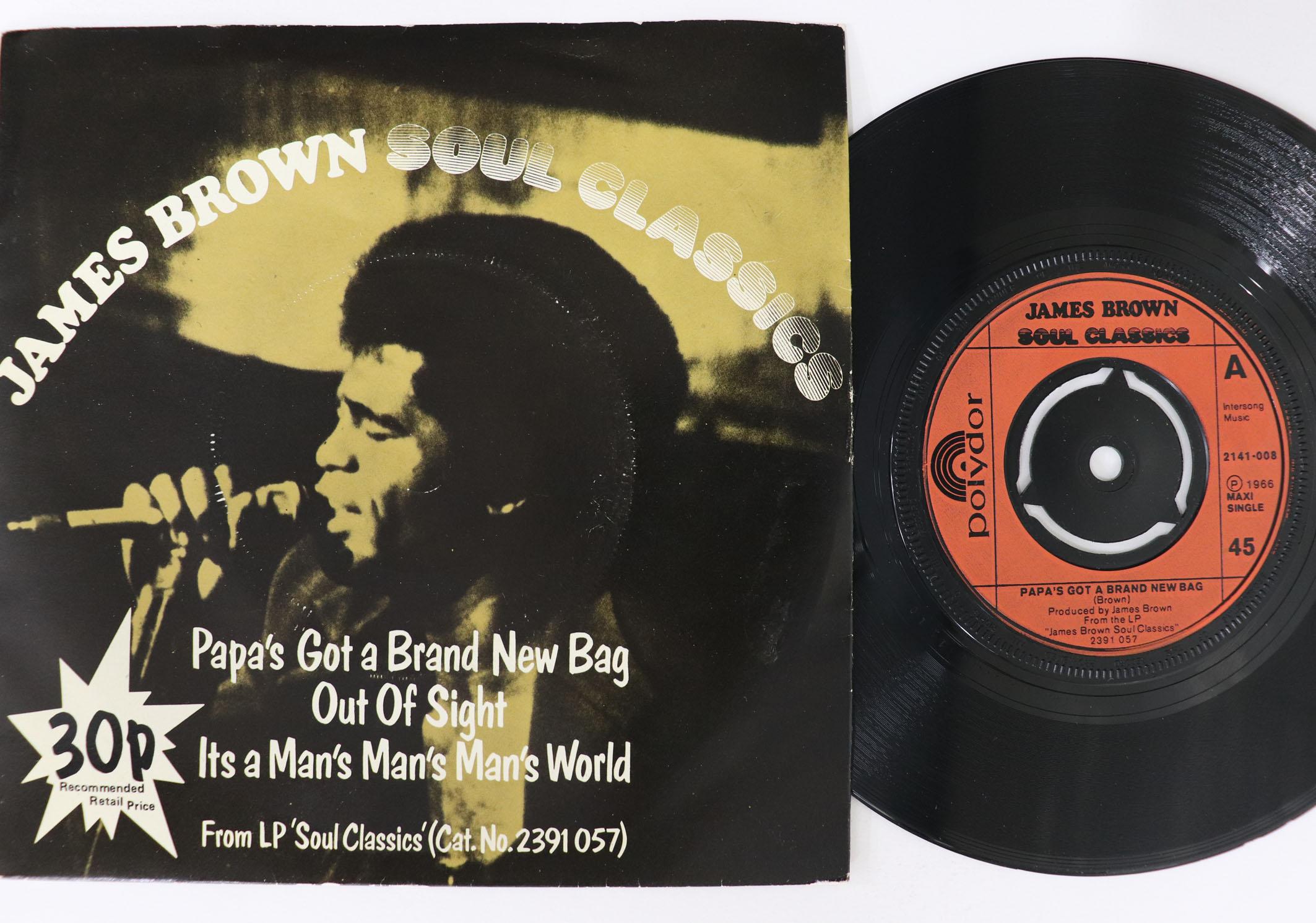

7inch Record JAMES BROWN - Soul Classics 2141008 POLYDOR 1972 UK Soul/Funk Used