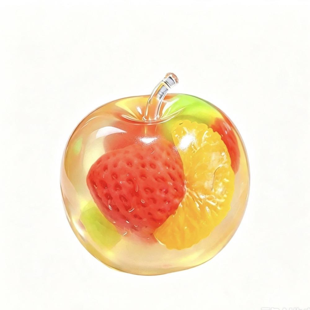 Sensory Simulated Fruits Vent Toy Release Hand Slow Rebound Toy Fruits Squeeze Toy  Autism Support