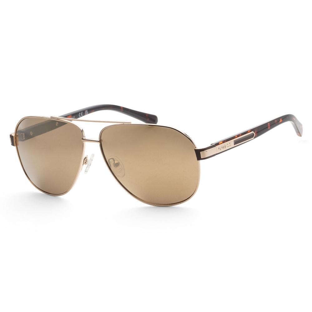 

Guess Мужские золотые солнцезащитные очки 61 мм GF0247 32G золотой