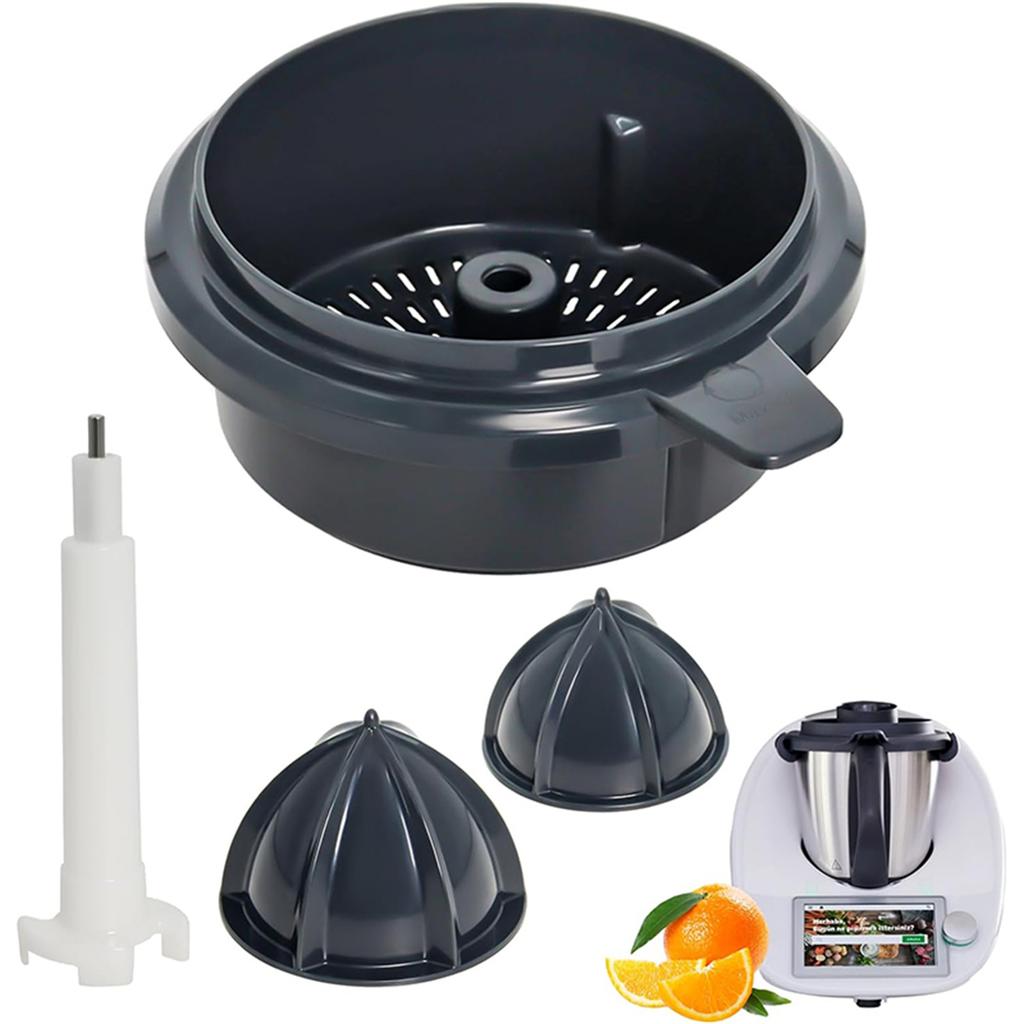Plastic Juicer Orange Press Strainers Basket with Press Cone Juicer Accessories Juicing Machine Part for Thermomix TM5/6
