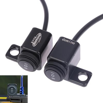 Lega di Alluminio Manubrio Moto Interruttore Fari Interruttore Impermeabile a Tre Posizioni 12V Interruttori per Spotlight Nebbia Montaggio Specchietto
