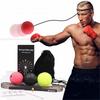 Boxing Reflex Ball Set with Silicone Headband and PU/Rubber Balls for Speed and Reaction Training