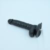 Sex Machine Attachment ROUGH BEAST 8.27" Black/Flesh Dildo for Masturbation Machine