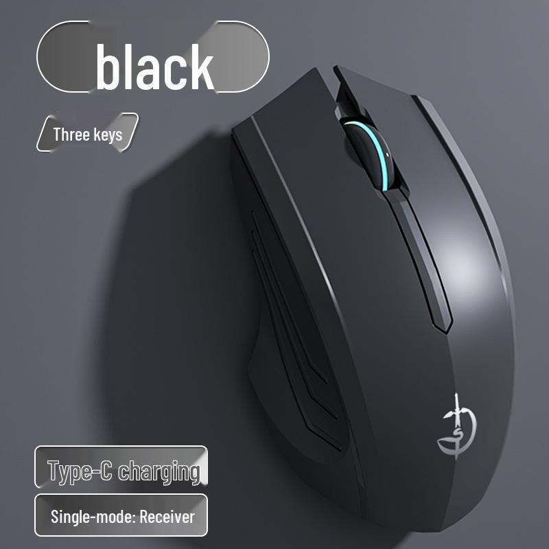 Rechargeable Silent Wireless Bluetooth Gaming Mouse for Desktop and Laptop (Men & Women)