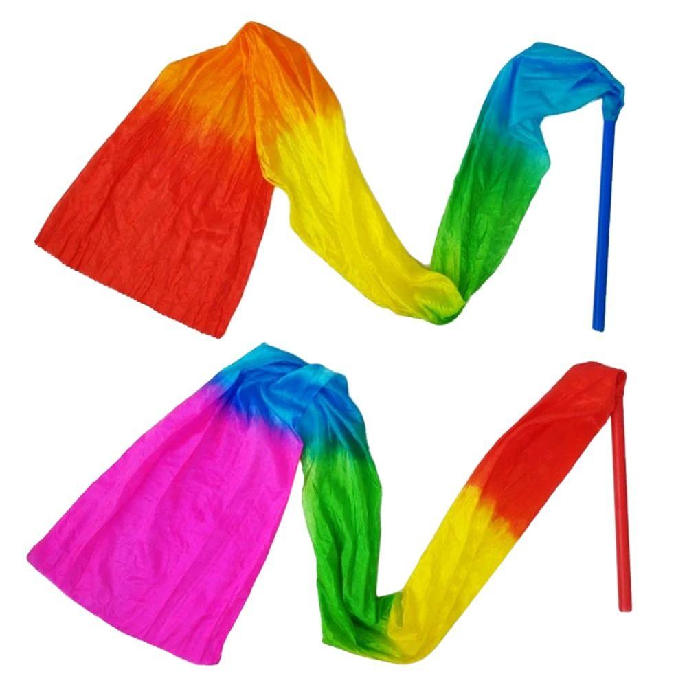 With Rod Gymnastics Ribbon Silk Dance Ribbon New Dancing Ribbons