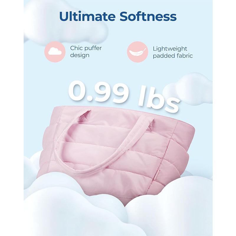 Women's Tote Bag Lightweight Fluffy Tote Bag Perfect for Travel Work Beach Gym SG