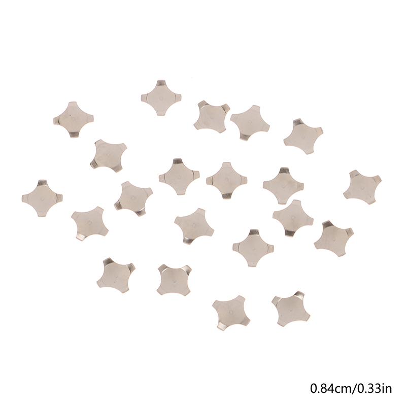 20Pcs 10 With Point Cross Shape Metal Dome Reset Switch 5 6 7 8.4 10 12 14 16 Mm Membrane Switch Spst Momentary On/Off Tactile