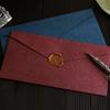 5/10pcs  Western-Style Solid Color Blank Paper Envelope  Retro Business5Envelope Fire Paint Invitation Hand Account Envelope