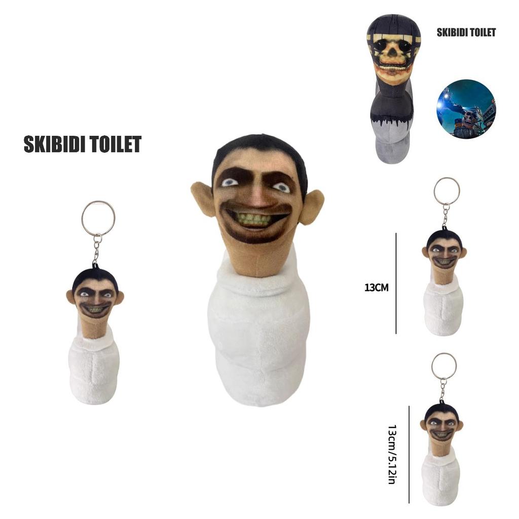 Skibidi Toilet Plush Soft And Stuffed Toy For Kids Room Decor