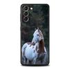 Coque de téléphone Animal Cheval pour Samsung Galaxy S26 S25 S24 S23 S22 S20 S21 FE Ultra S25 Edge Plus 5G Housse Souple en TPU Fundas Capas Sac