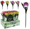 Tulip Solar Lamp 30cm Colorful Garden Decoration with Warm Light