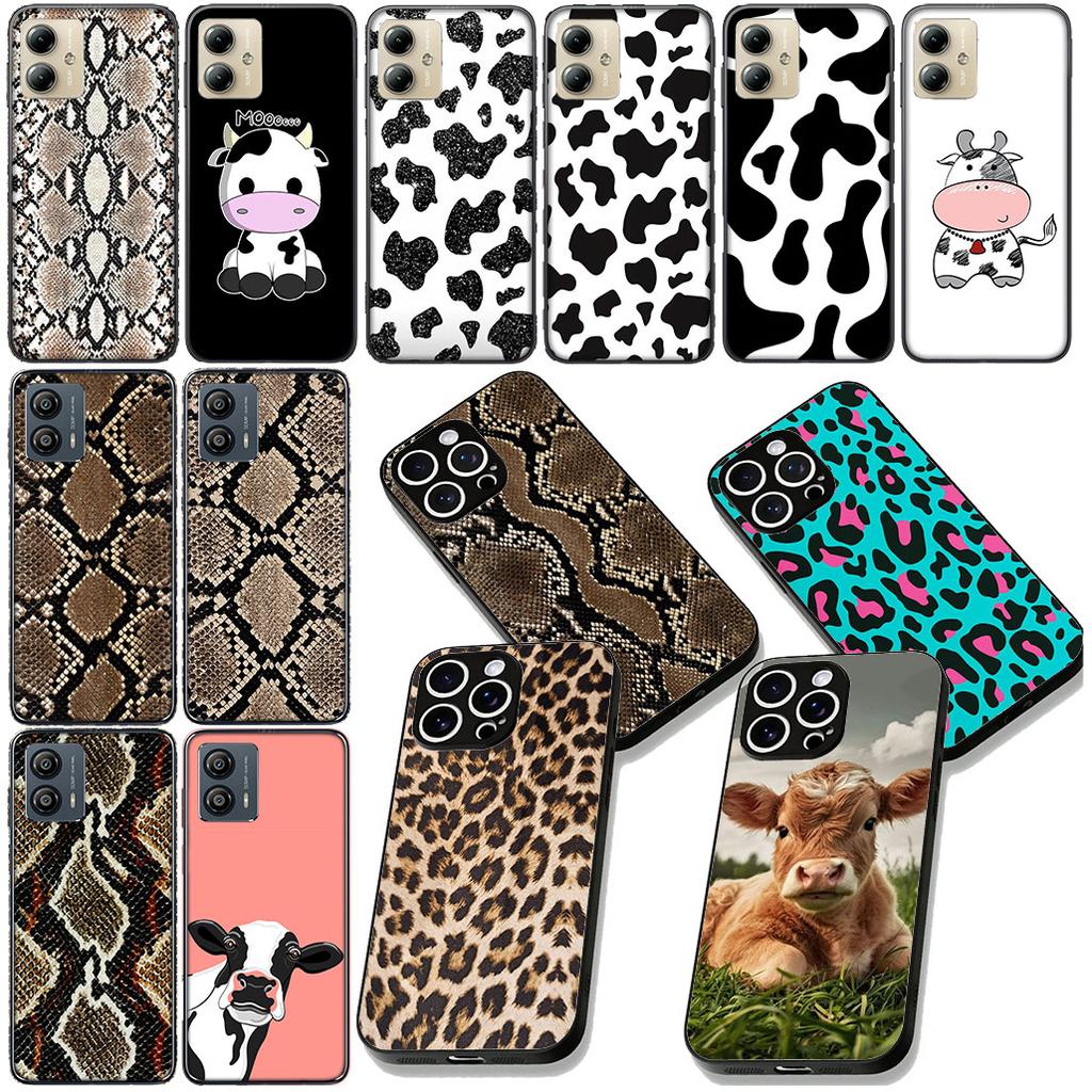 Print Cow Leopard Snake Phone Cover for Huawei P30 P20 Mate 20 Lite Pro Y7 Y6P Y7A 2019 Nova 5T 3I Protective Case