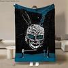 Coperta di Flanella Classico Film Horror Donnie-Darko Morbida per Bambini e Adulti Copriletto Peluche per Divano Plaid Coperta Pranzo per Divano Letto