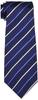 [Hiroko Koshino Homme] Striped Necktie 003254-20000-3001 02 Navy Base, White, Sax Stripe FREE