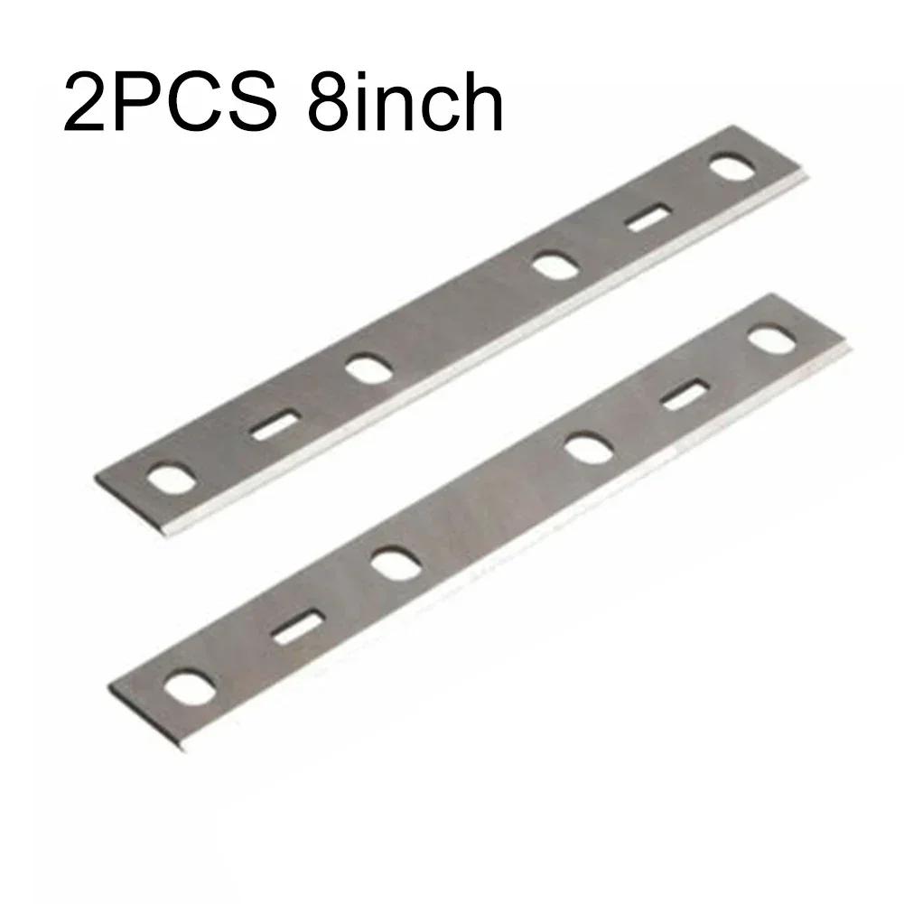

2/4Pcs 8 Planer Blades Knives 210*22*1.8mm Reversible Wood Planer Cutting Tools For Woodstar PT85 PT8500 HT850