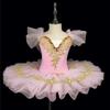 Girl Ballet Leotard Tutu Skirt Show Dance Costumes Pink Ballet Dress Children Stage Party Summer Dress Girls Clothing Vestidos