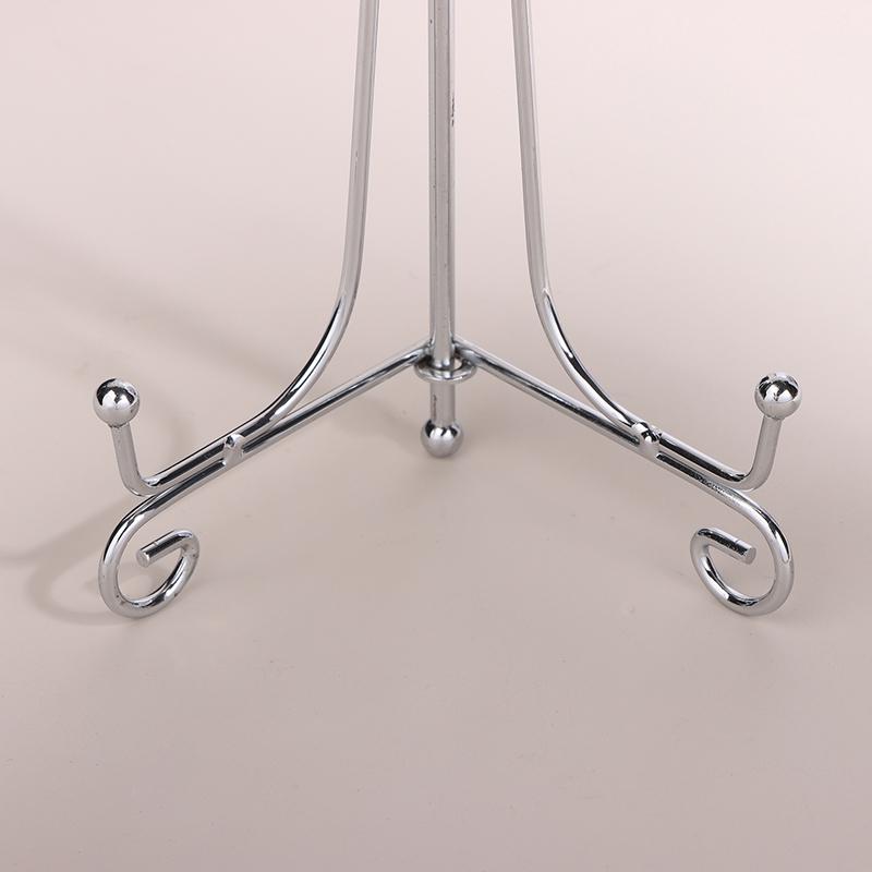 Black Sliver Iron Easel Display Stand Book Holder Photo Pedestal Bowl Dish Frame Picture Plate Rack Easel Crafts Bracket