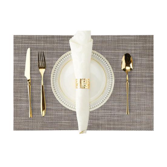 Heat Resistant Placemats Reusable Wear-Resistant Stain-Proof Table Non-Slip Heat-Insulating Mats Protectors for Dining