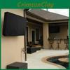 Modern Polyester Outdoor Tv Cover For Televisions Dustproof Waterproof Protector