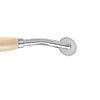 Handmade tailor pressing cloth tracing wheel wooden handle leather marking wheel