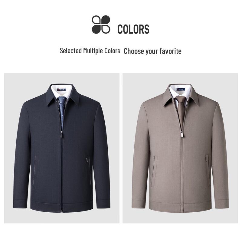 MONTAGUT Men's Wool Blend Business Casual Jacket
