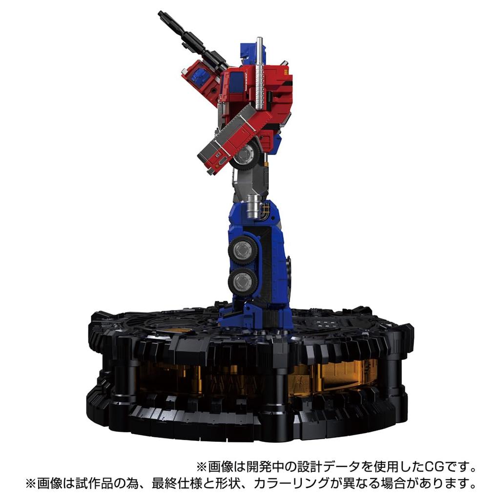 Transformers Karakuri Statue Convoy Movable Figure T-SPARK KS-01