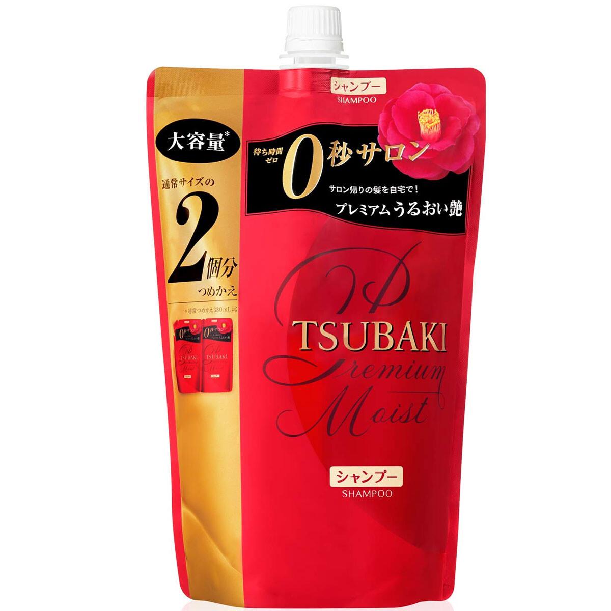

TSUBAKI Tsubaki Premium Moist Шампунь Сменный блок 600 мл
