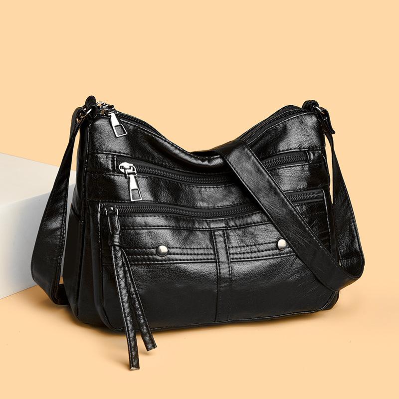 Large Capacity Women's Bag Middle-aged Mother Bag Crossbody Bag Small Square Bag