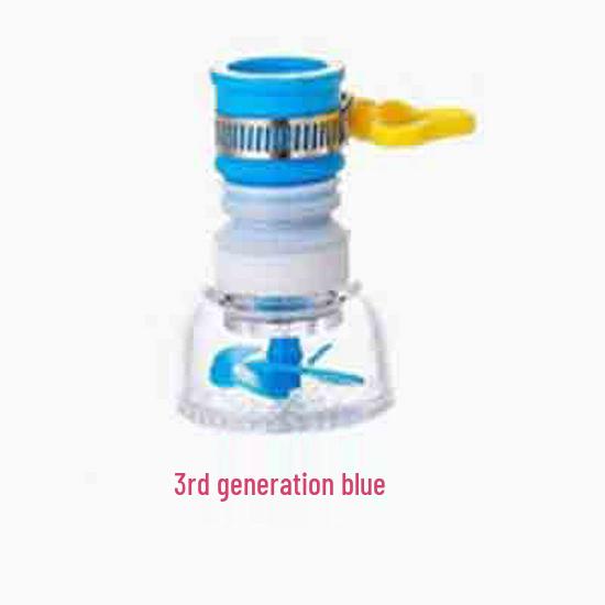 Rotating Kitchen Faucet Filter Nozzle with Buckle Anti-Splash Showerhead