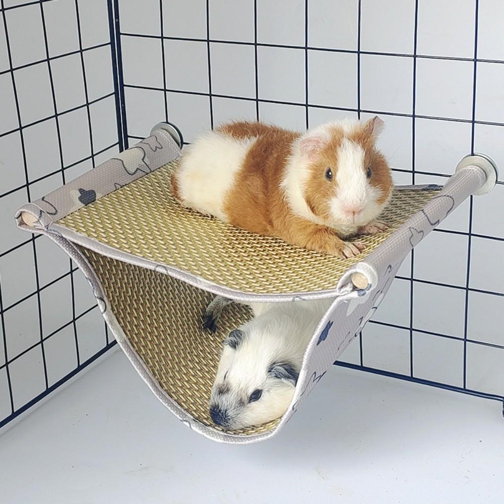 Double Layered Pet Hammock Cool Mat Hamster Jumping Platform Pet Supplies Hanging Nest  Summer