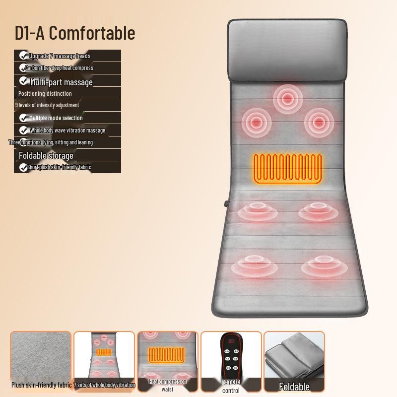 

Трансграничный электрический массажный коврик для всего тела для талии, спины и шеи EU Standard