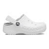Crocs Versatile and Comfortable Anti-Kick Shock Absorbing Children's Sandals White Grey Children's Model