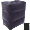 Inflatable Footrest Pillow Portable Travel Foot Pad 3 Layer Height Adjustable Airplane Train Car Bus Kids Bed Foot Rest Pad