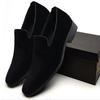 Fashion Men Wedding Shoes Velvet one-foot shoes are versatile durable casual for all seasons Party Shoes  A25