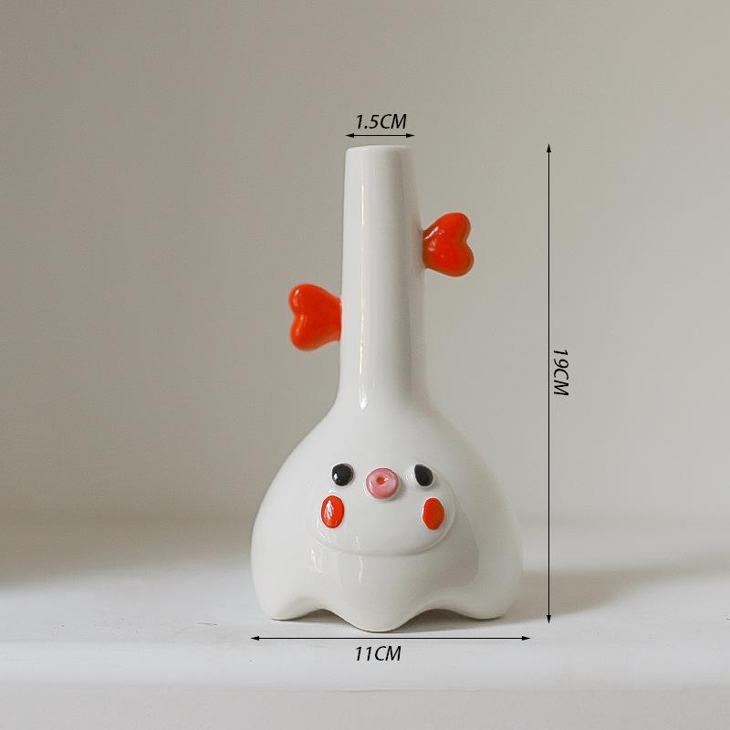 Adorable Animal Ceramic Succulent Pot for Desktop Decoration