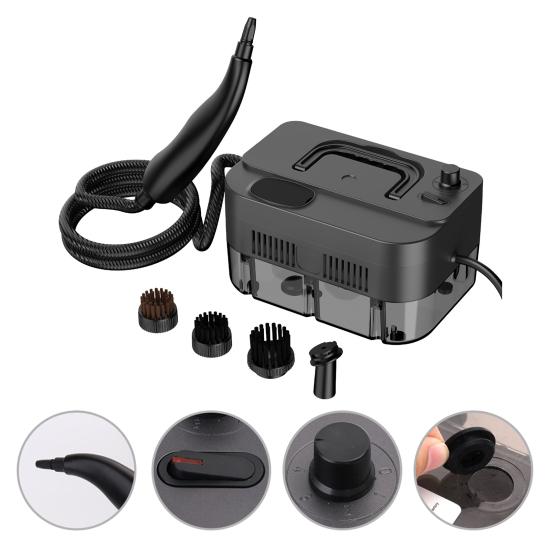 Household Steam Cleaner Rapid Heating Multifunctional Nozzles with Temperature Control Anti-Scald Protection Large Water Tank Cleaning