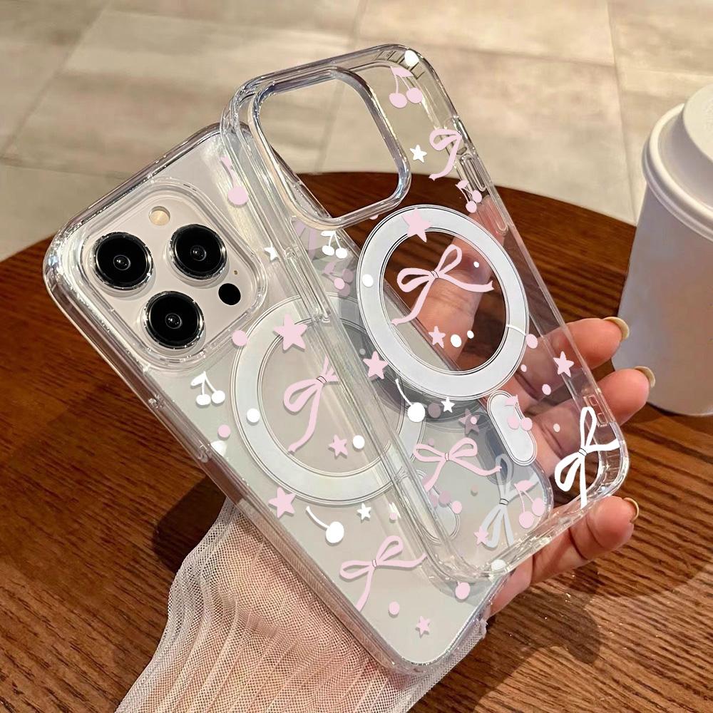 Magnetic Phone Case for iPhone 12 14 16 17 Pro 17 16 15 14 13 12 Pro Max  12 13 14 15  16 High Quality Shockproof Shell Full Protection Cute Style