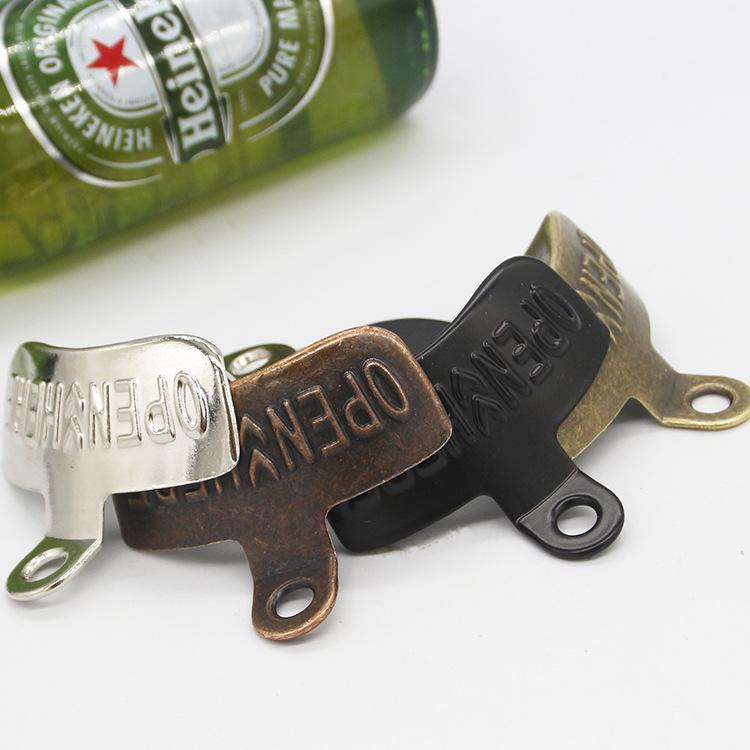 Antique Zinc Alloy Wall-Mounted Beer Bottle Opener