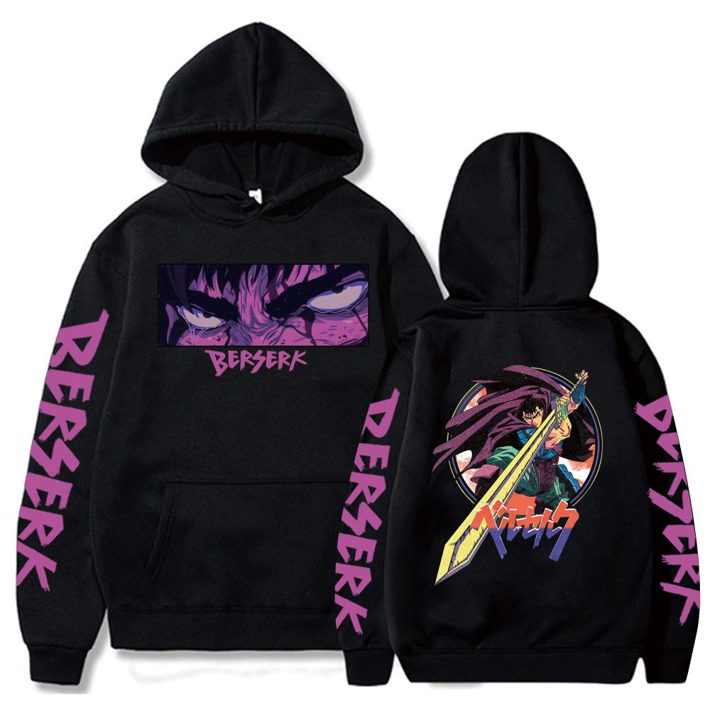 

Anime Hoodie Berserk Harajuku Guts Eyes Manga Hoodies Sweatshirt Graphic Winter Pullover Fashion Long Sleeve Hoody S