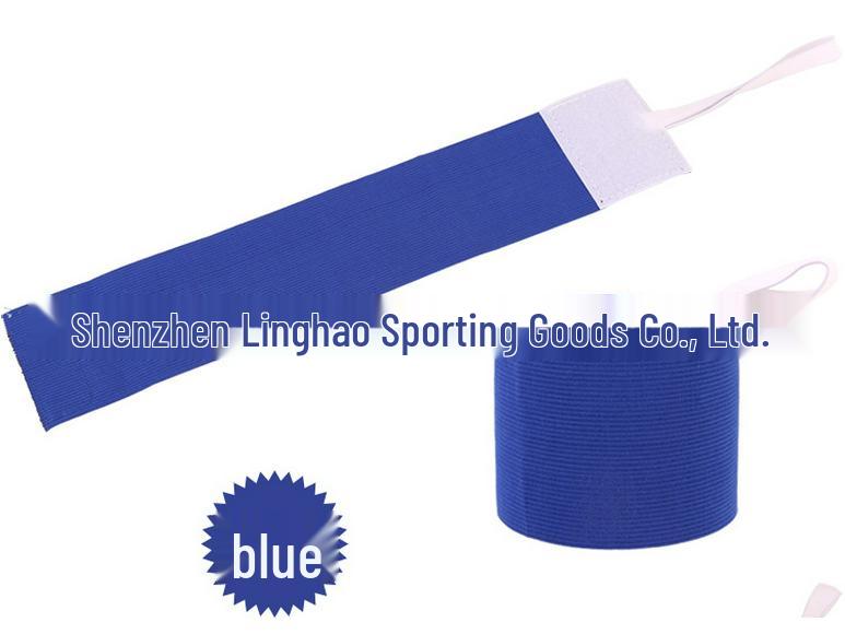 Protiskluzová fotbalová kapitánská páska na suchý zip pro děti a dospělé - Pro trénink týmu a použití při zápase